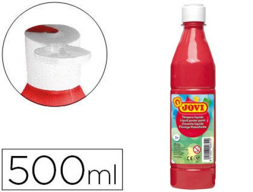Guache liquido jovi 500 ml vermelhao , Jovi , 20113 , 8412027003674